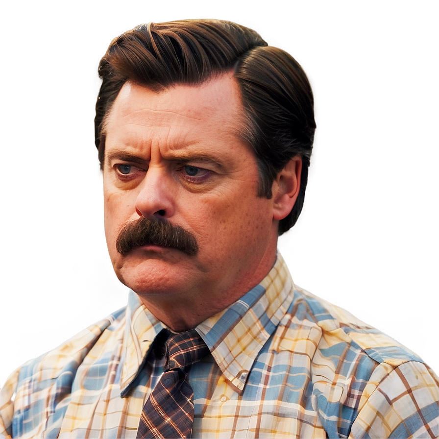 Animated Ron Swanson Png Jhf70 PNG