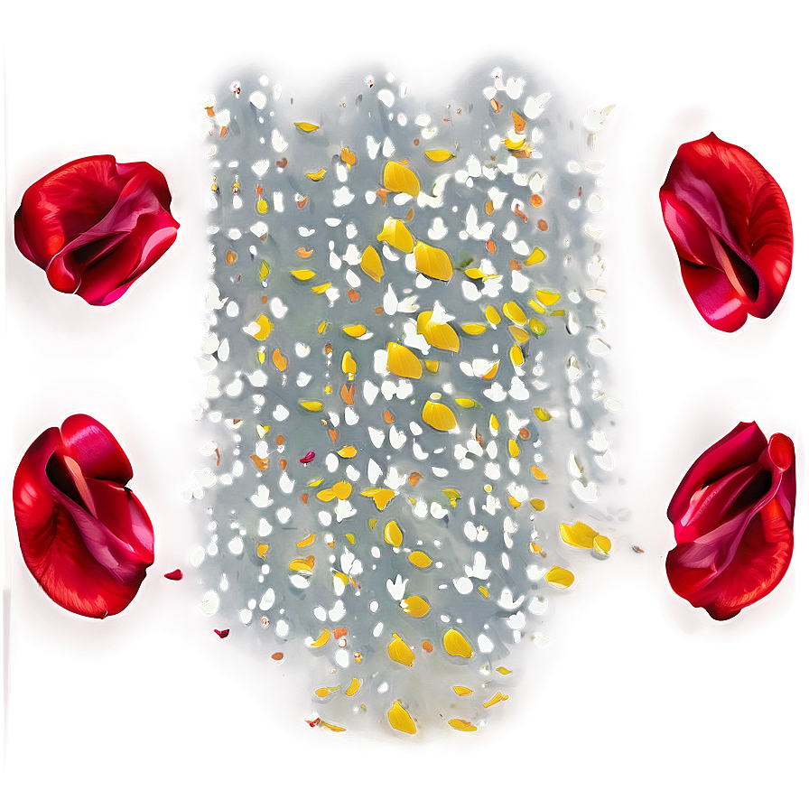 Animated Rose Petals Falling Png 06262024 PNG