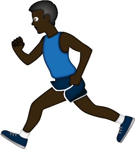 Animated Running Man Graphic PNG