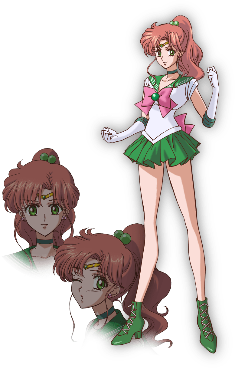 Animated Sailor Senshi Character PNG