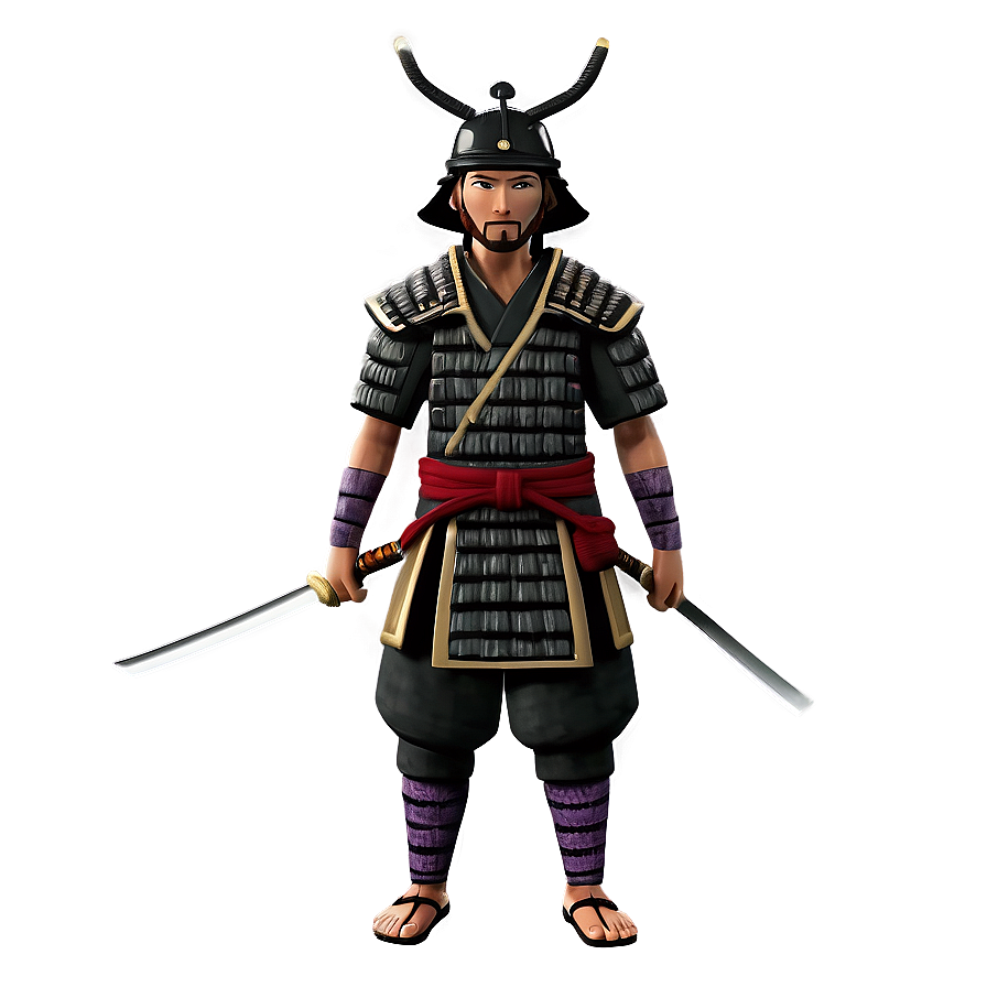 Download Animated Samurai Png 05212024 | Wallpapers.com