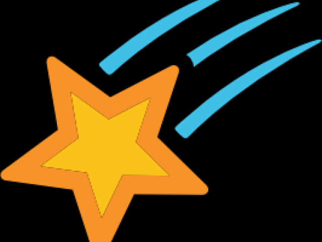 Animated Shooting Star Graphic PNG
