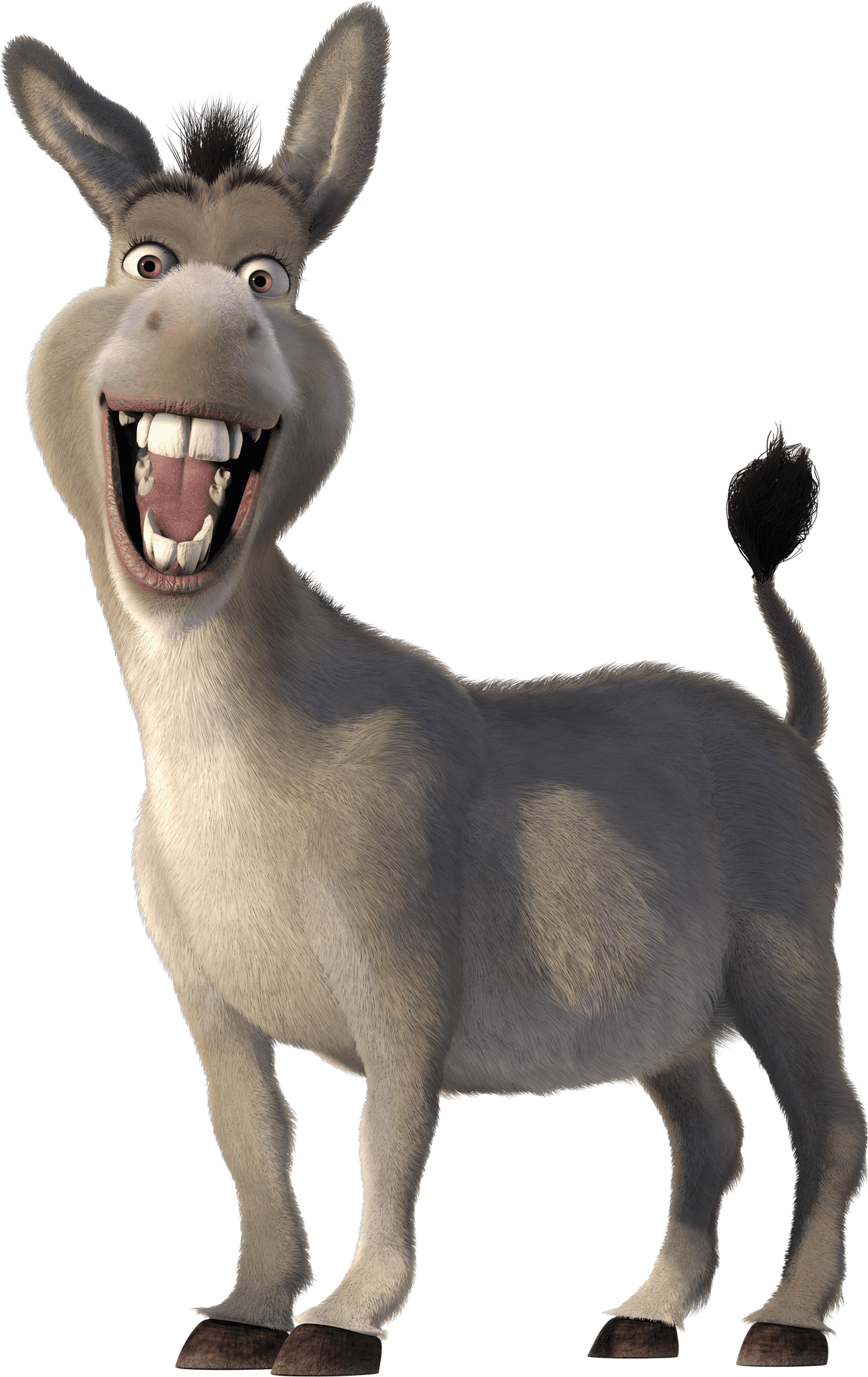 Animated Smiling Donkey PNG