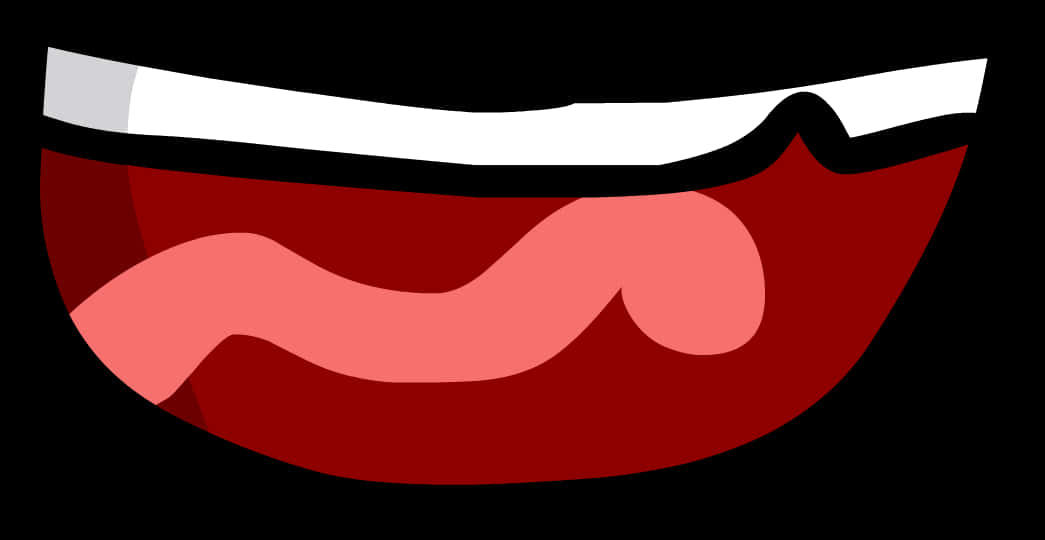 Animated Smiling Mouth Graphic PNG