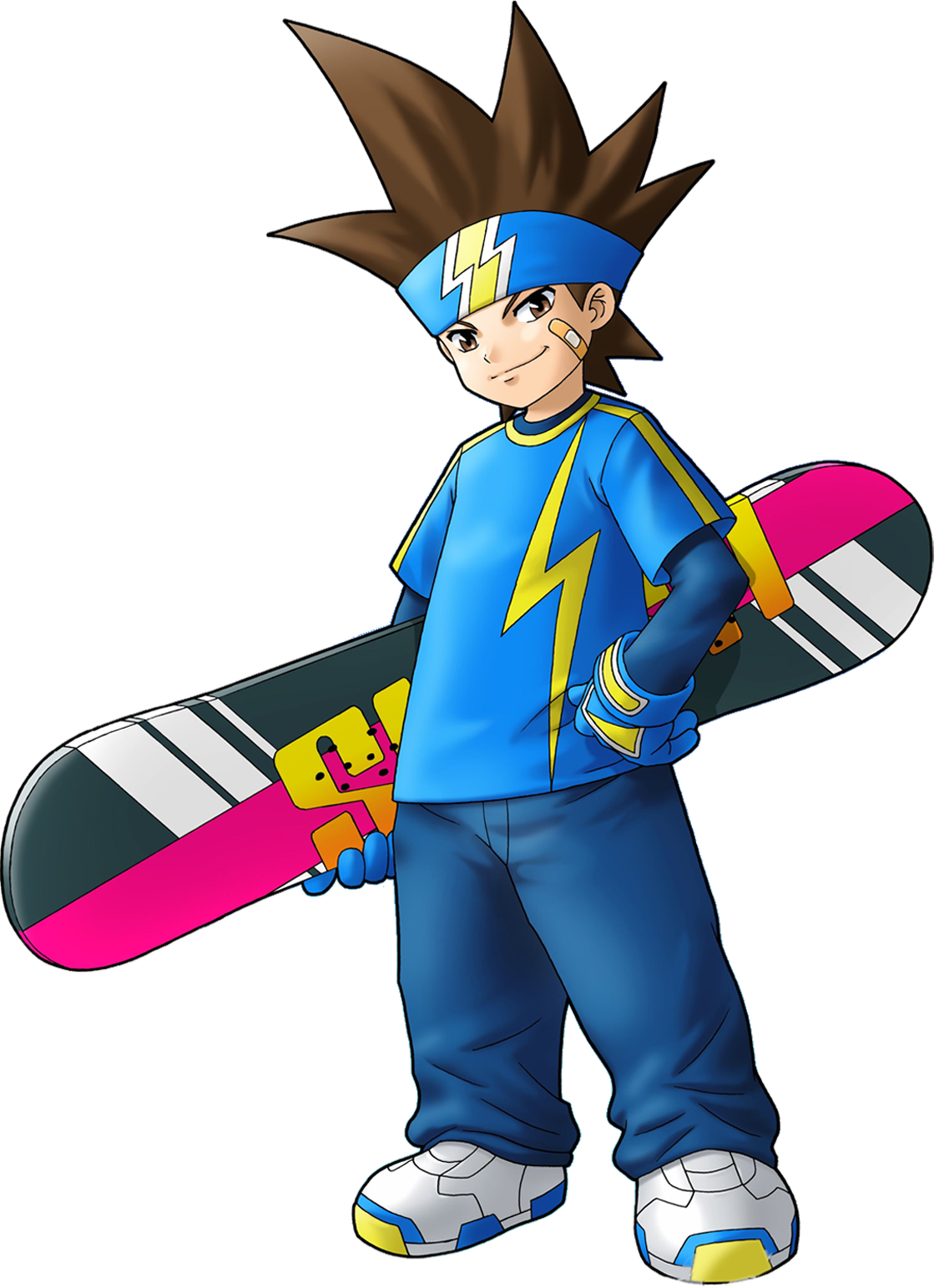 Animated Snowboarder Character PNG