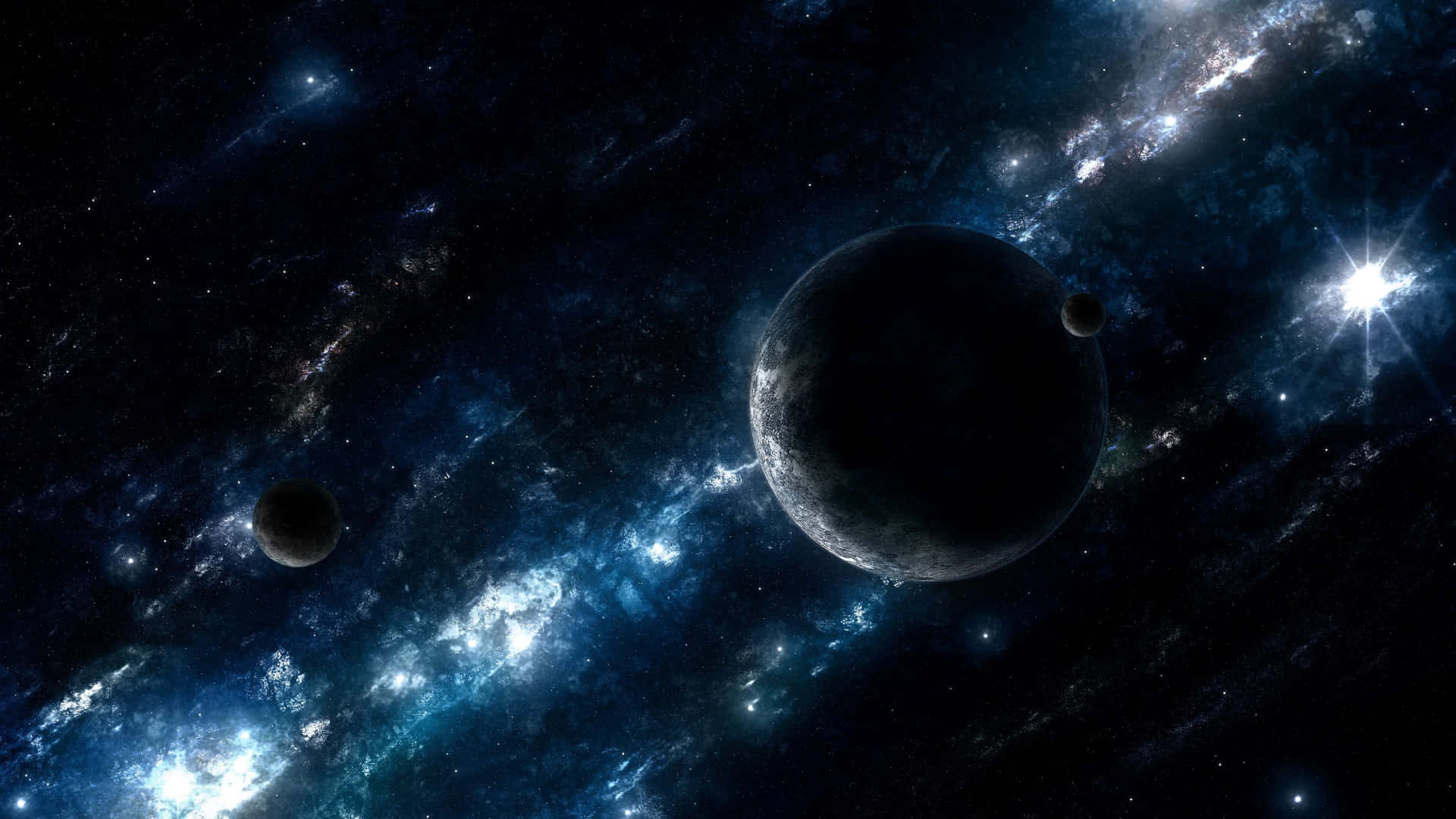 Explore the Wonders of Space with this Animated Space Background