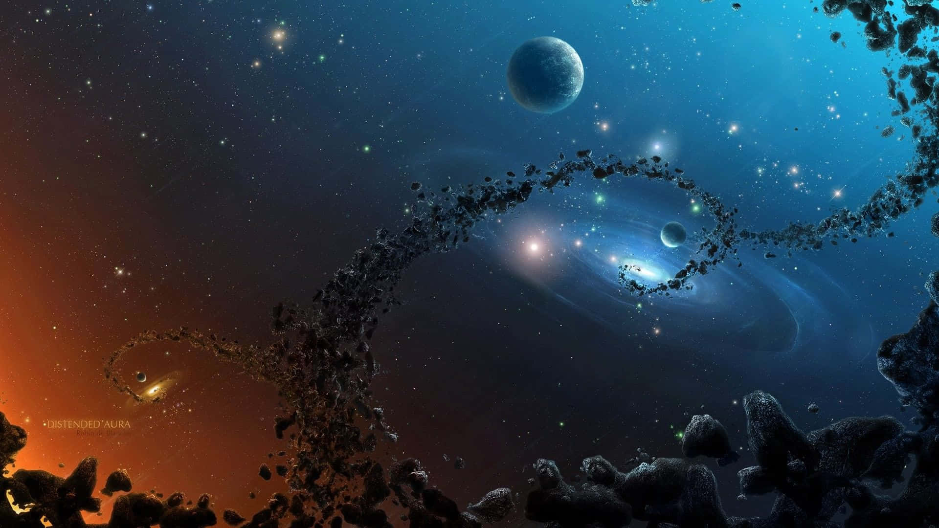 Explore the wonders of space with this stunning animated wallpaper.