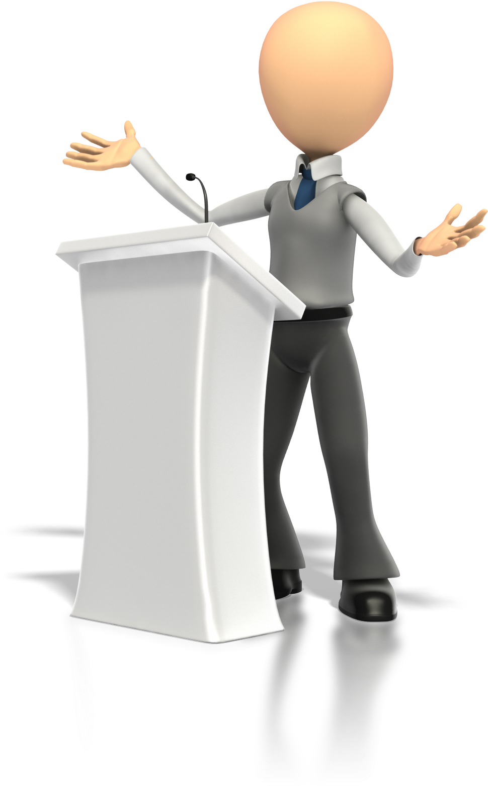 Animated Speakerat Podium.png PNG