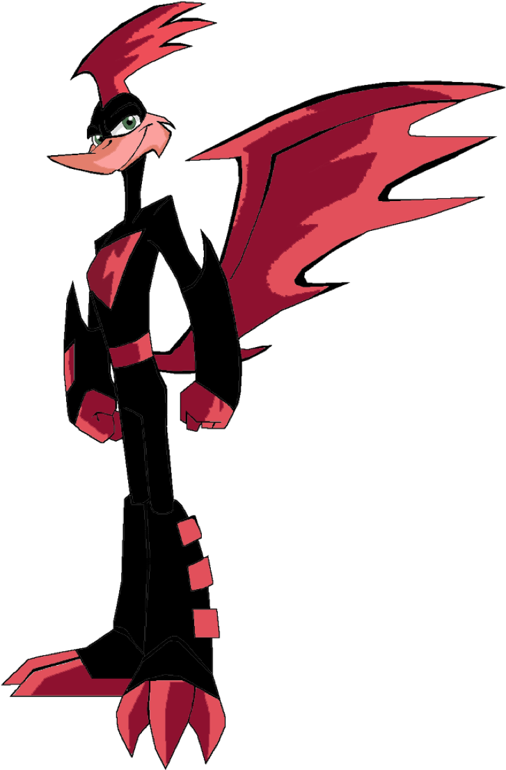 Animated Speedster Character PNG