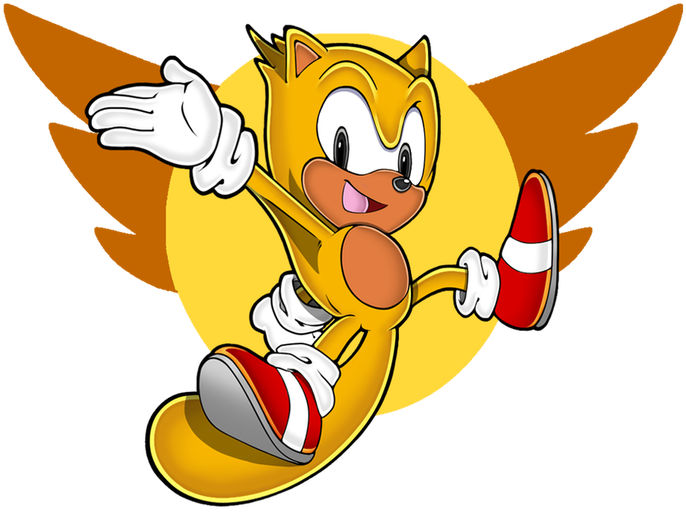 Animated Speedster Character PNG