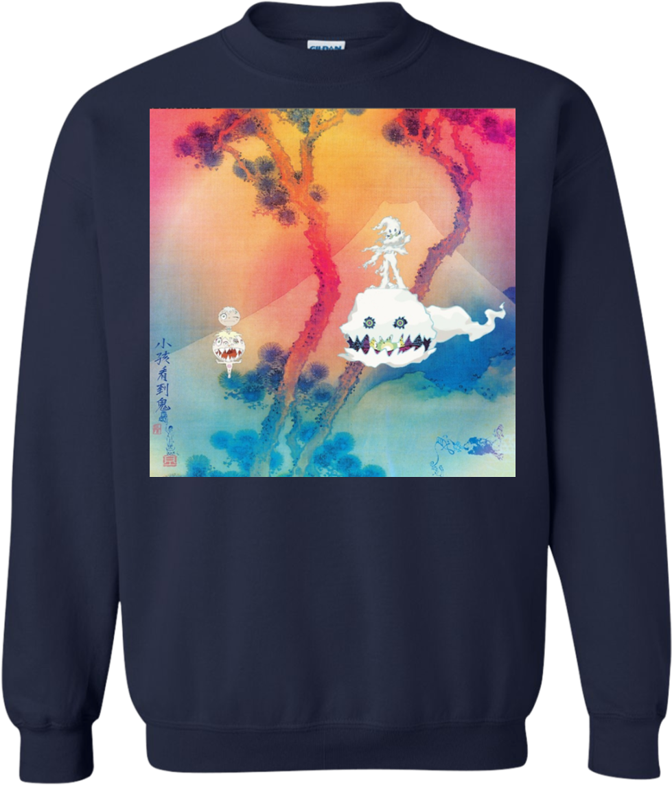 Animated Spirit Sweatshirt Design PNG