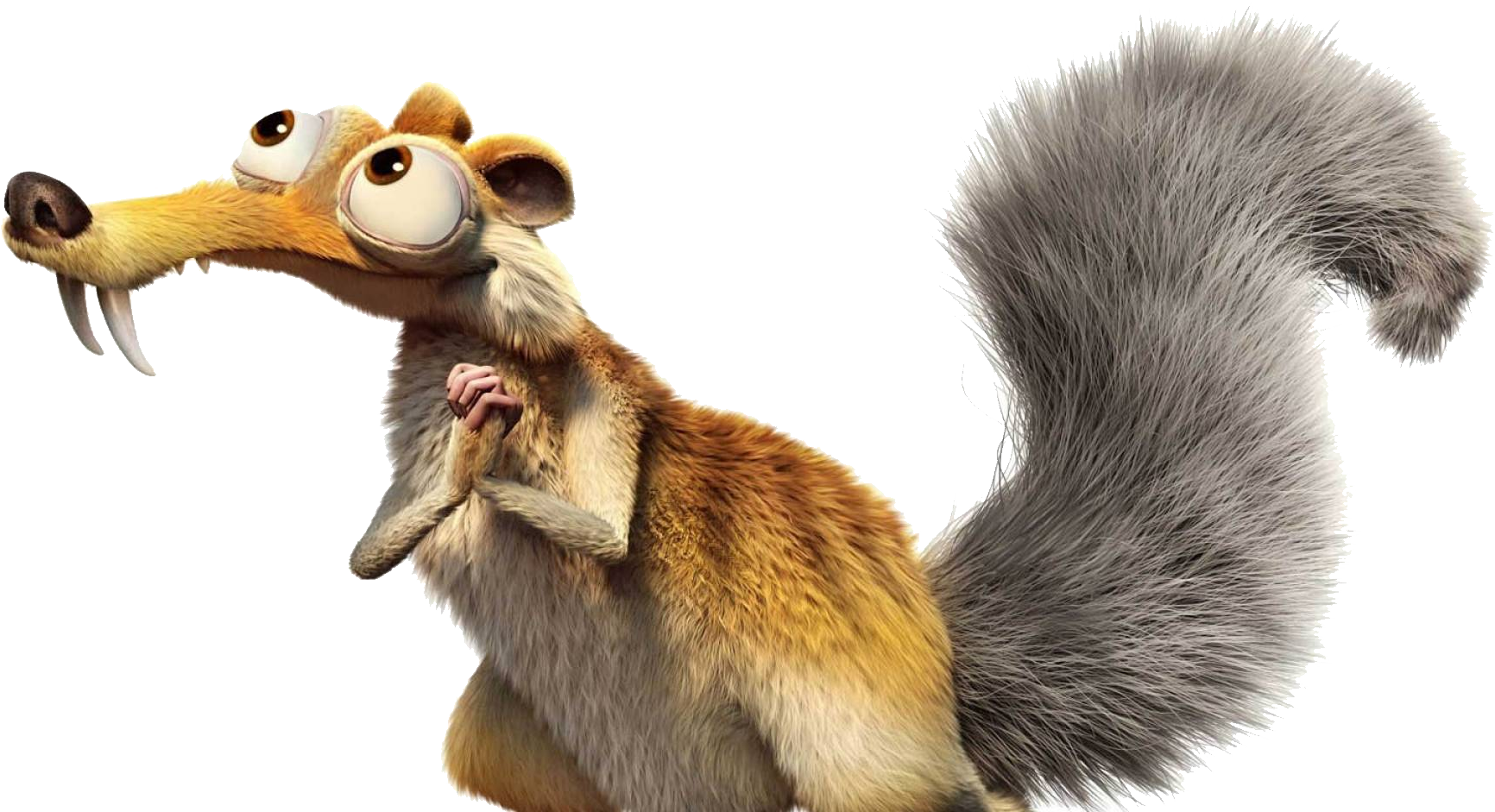 Animated Squirrel Character PNG