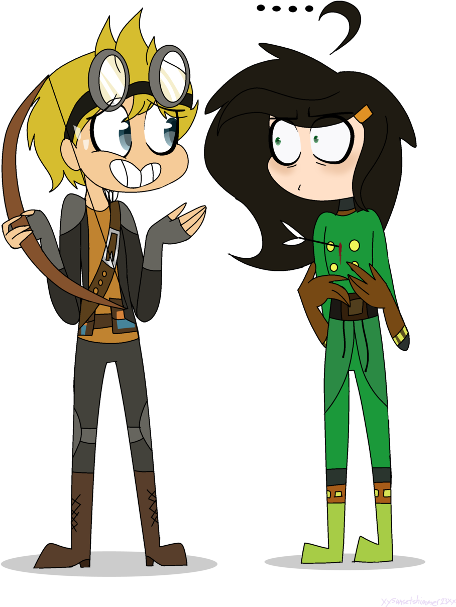 Animated Steampunk Adventure Characters PNG
