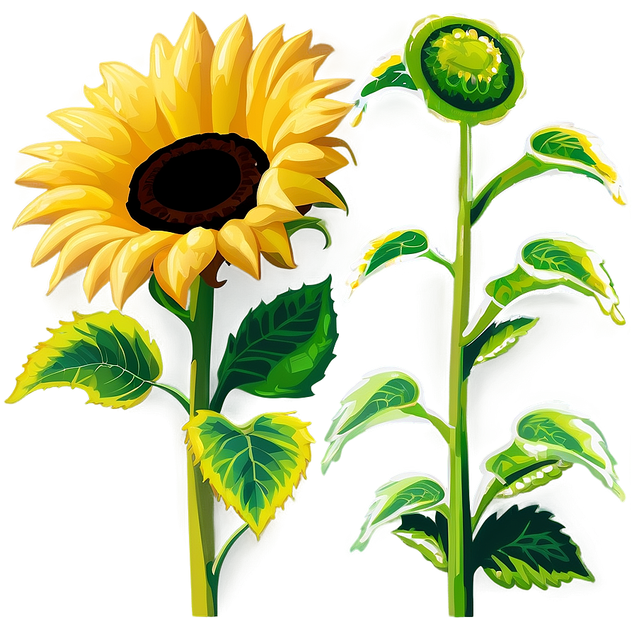 Animated Sunflower Gif Png 18 PNG