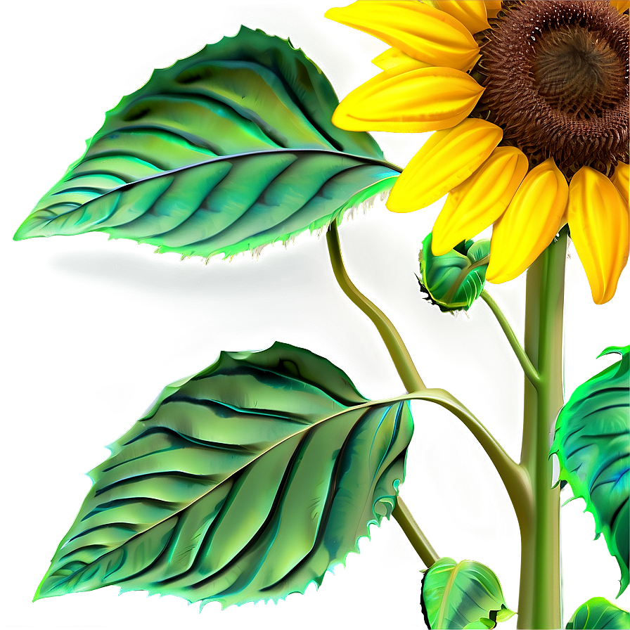 Animated Sunflower Transparent Png Uhj PNG