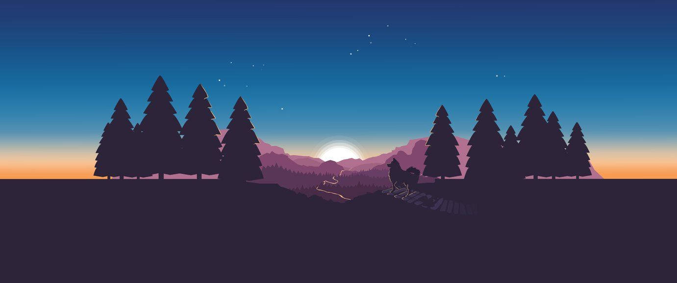 Animated Sunset Vector Deviantart Background