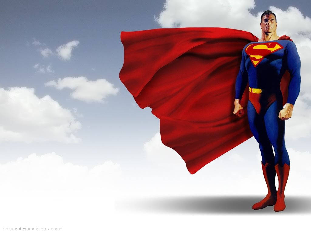 Animated Superman Wallpaper