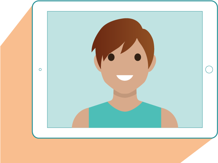 Animated Tablet Portrait PNG