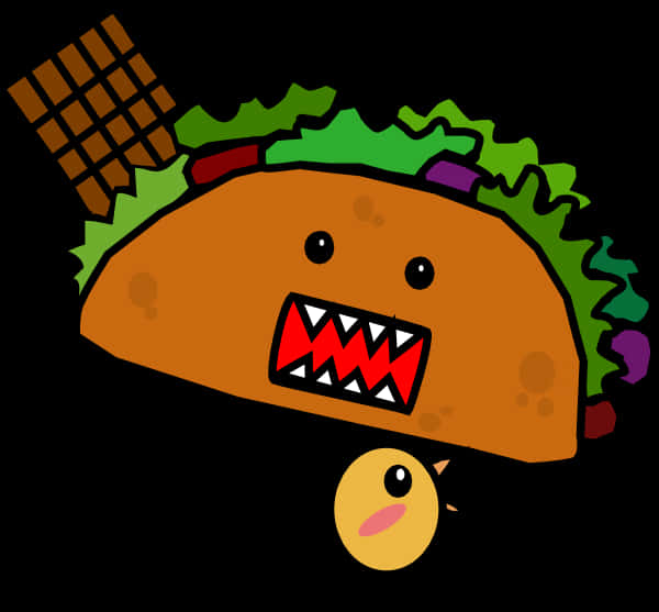 Animated Taco Character PNG