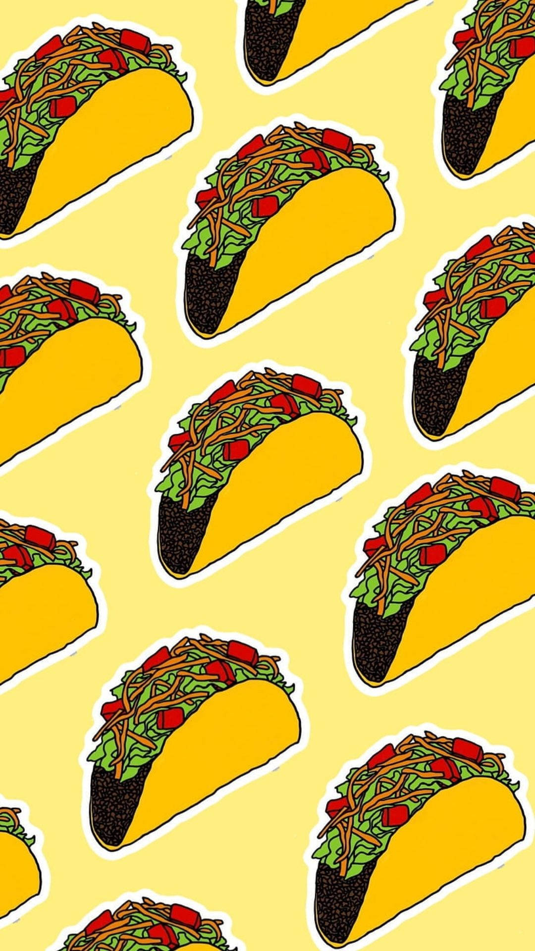 Animated Tacos Wallpaper