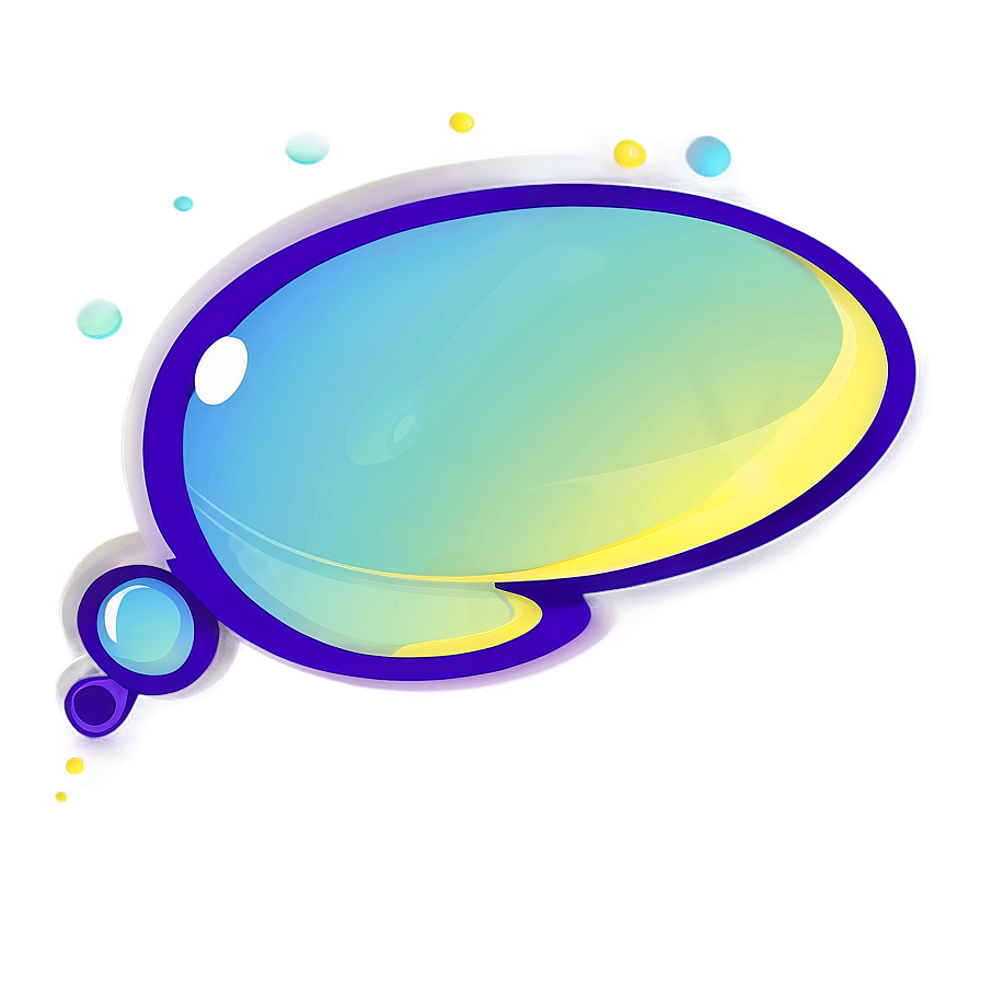 Animated Talk Bubble Png 06122024 PNG