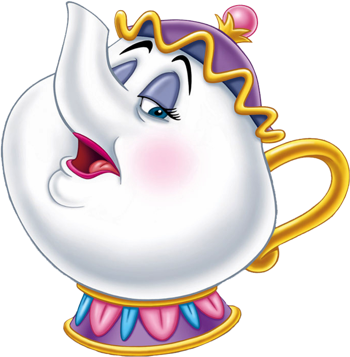 Download Animated Teacup Character Beauty And The Beast