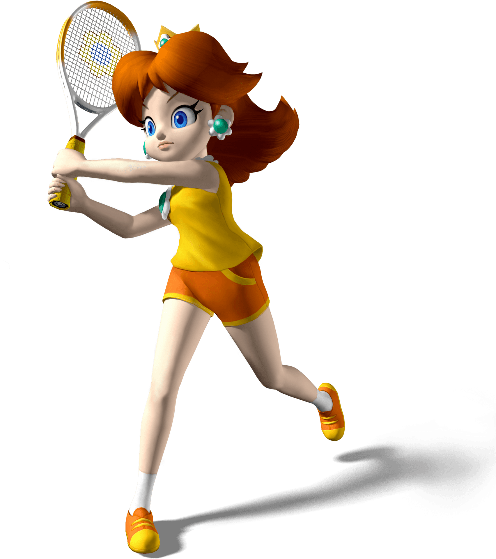 Animated Tennis Player Action Pose PNG