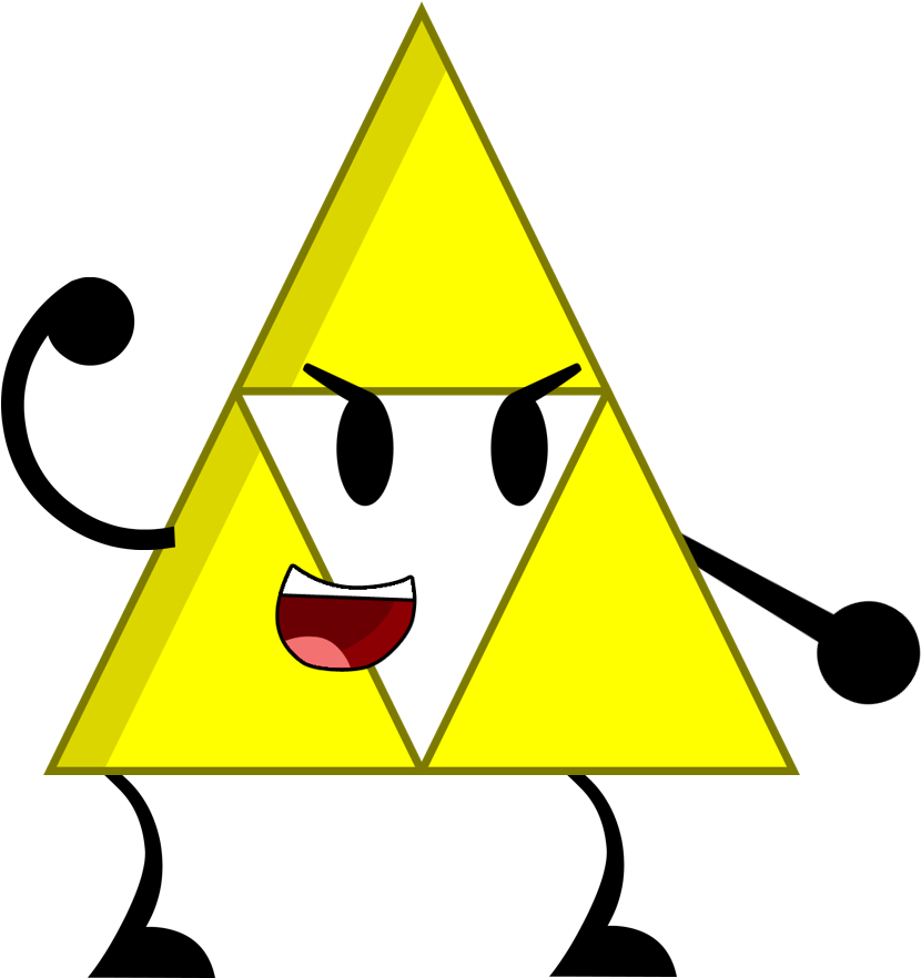 Animated Triforce Character PNG