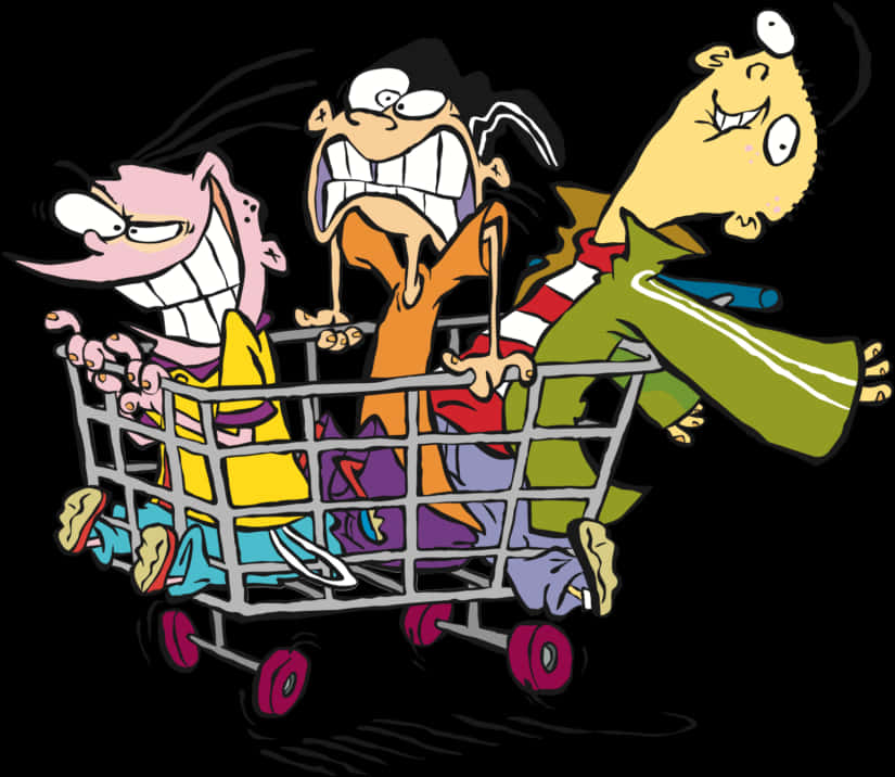 Animated Trioin Shopping Cart PNG