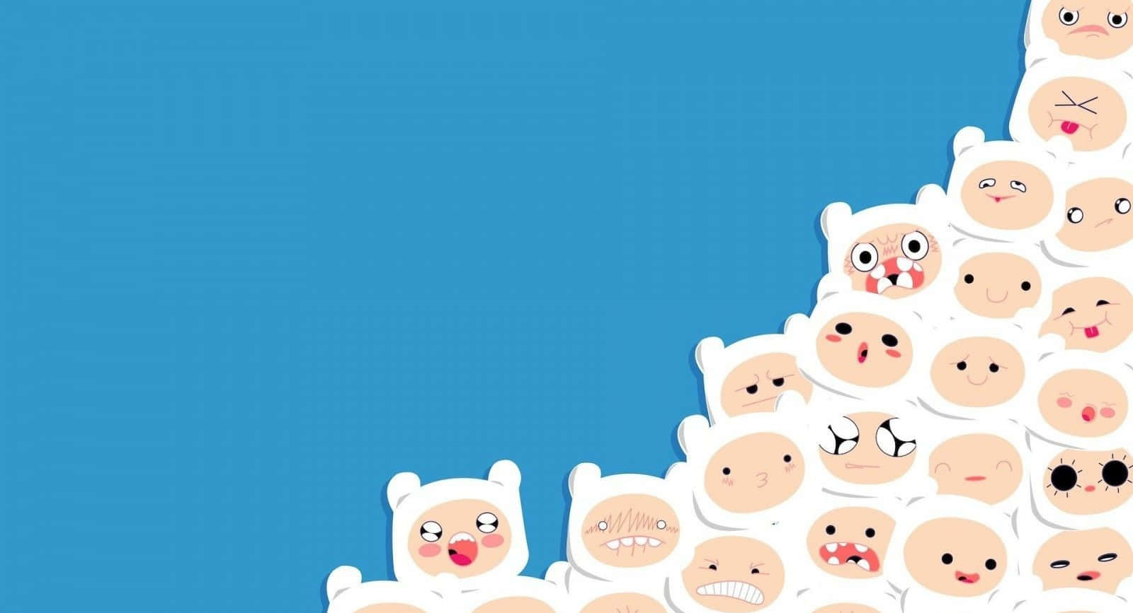 A Gathering of Beloved Animated TV Show Characters Wallpaper