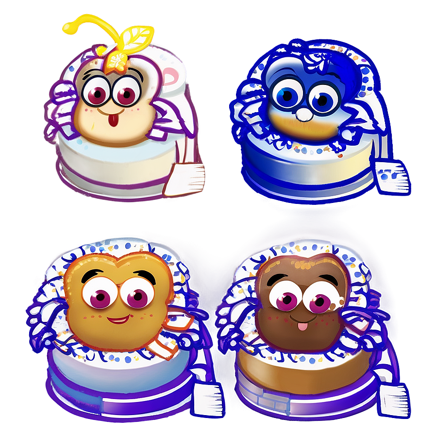 Animated Twinkie Characters Costumes PNG