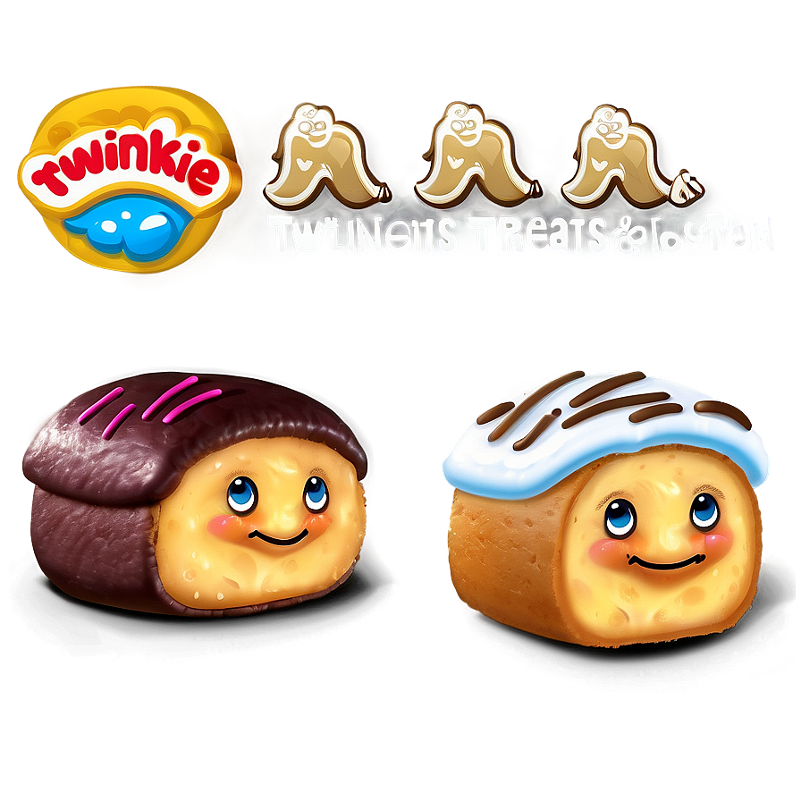 Animated Twinkie Characters PNG