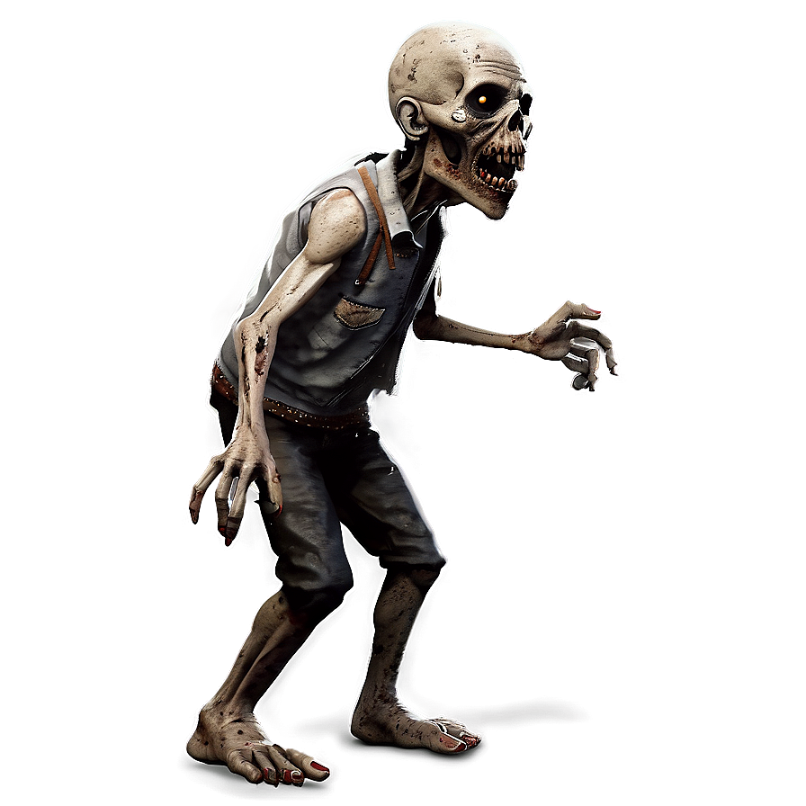 Animated Walking Zombie Png 05032024 PNG