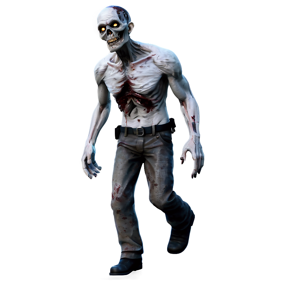 Animated Walking Zombie Png Qtr3 PNG