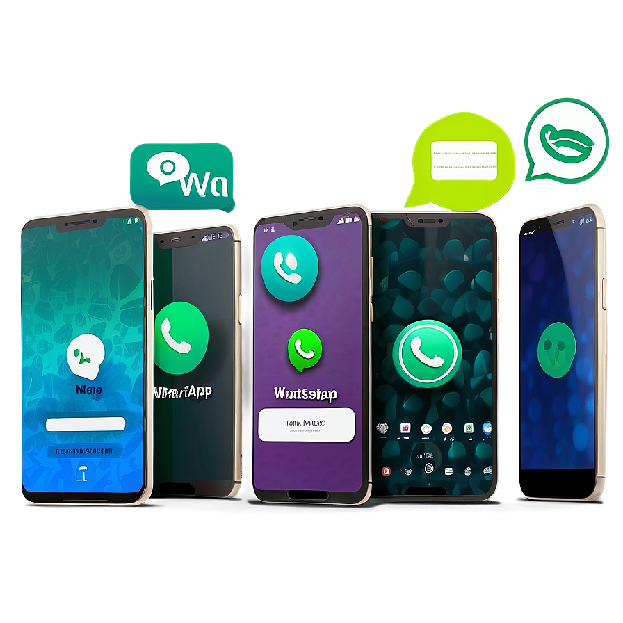 Animated Whatsapp Logo Concept Png Yux PNG
