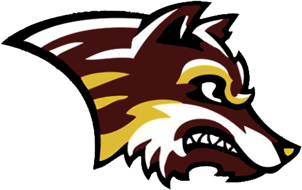 Animated Wolf Head Graphic PNG