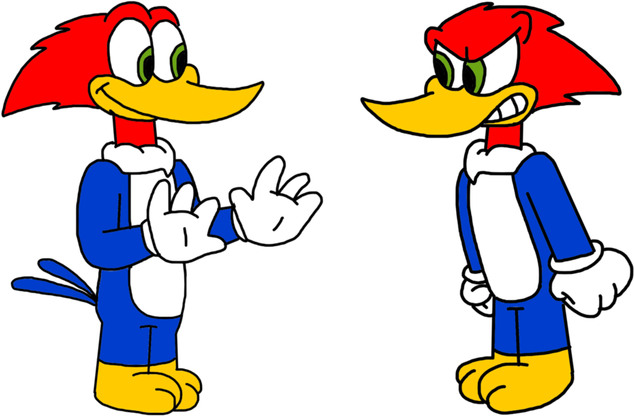 Animated Woodpecker Characters PNG