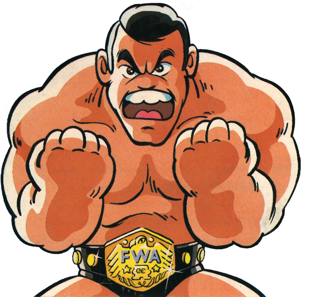 Animated Wrestler Champion Belt PNG
