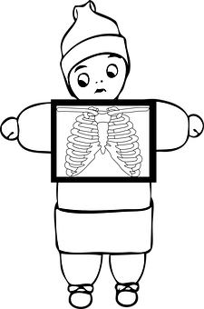 Animated Xray Costume Character PNG