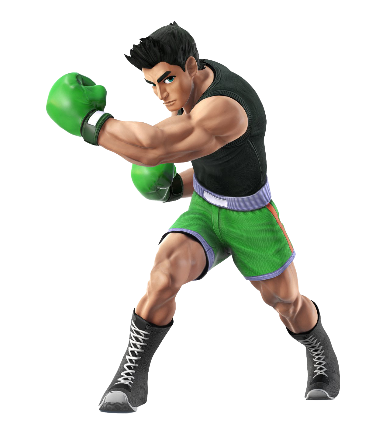 Animated_ Boxer_ Pose PNG