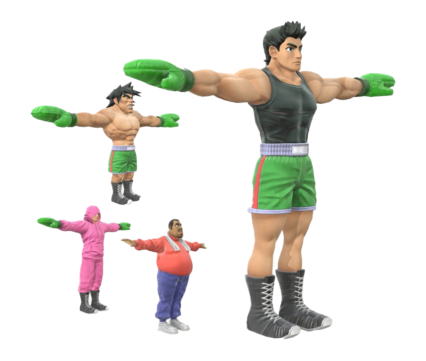 Animated_ Boxing_ Characters_ Poses PNG