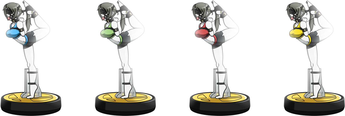 Animated_ Character_ Weightlifting_ Sequence PNG