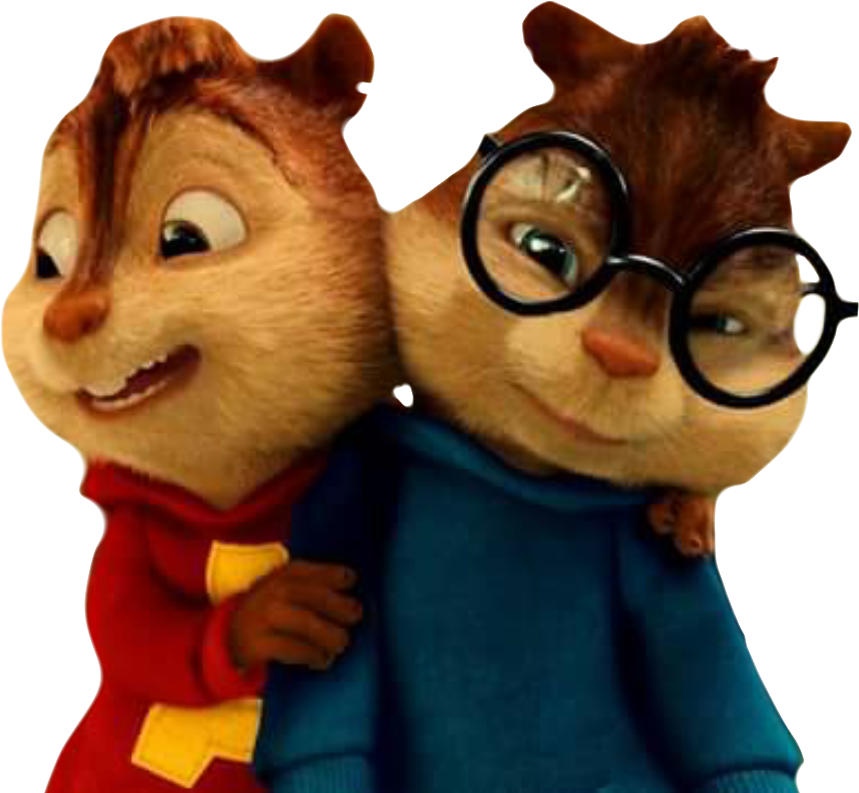 Animated_ Chipmunk_ Friends_ Embrace PNG
