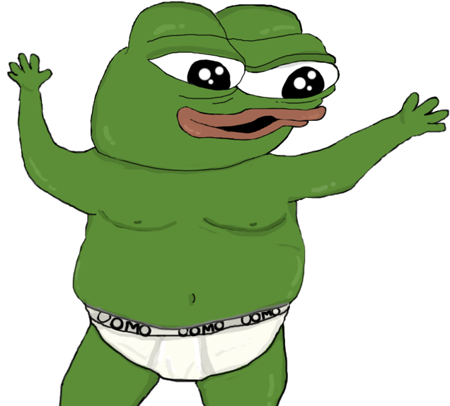 Animated_ Frog_ Character_ In_ Underwear PNG