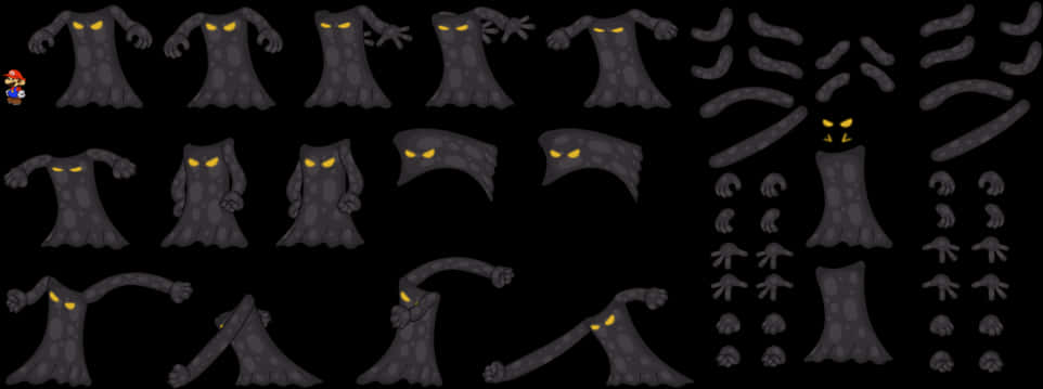 Download Animated_ Owl_ Character_ Sprite_ Sheet | Wallpapers.com