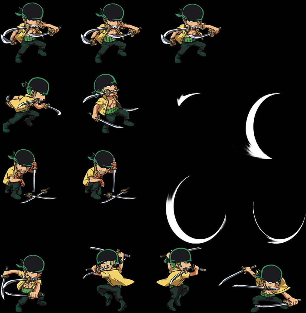 Animated_ Swordsmanship_ Sequence PNG