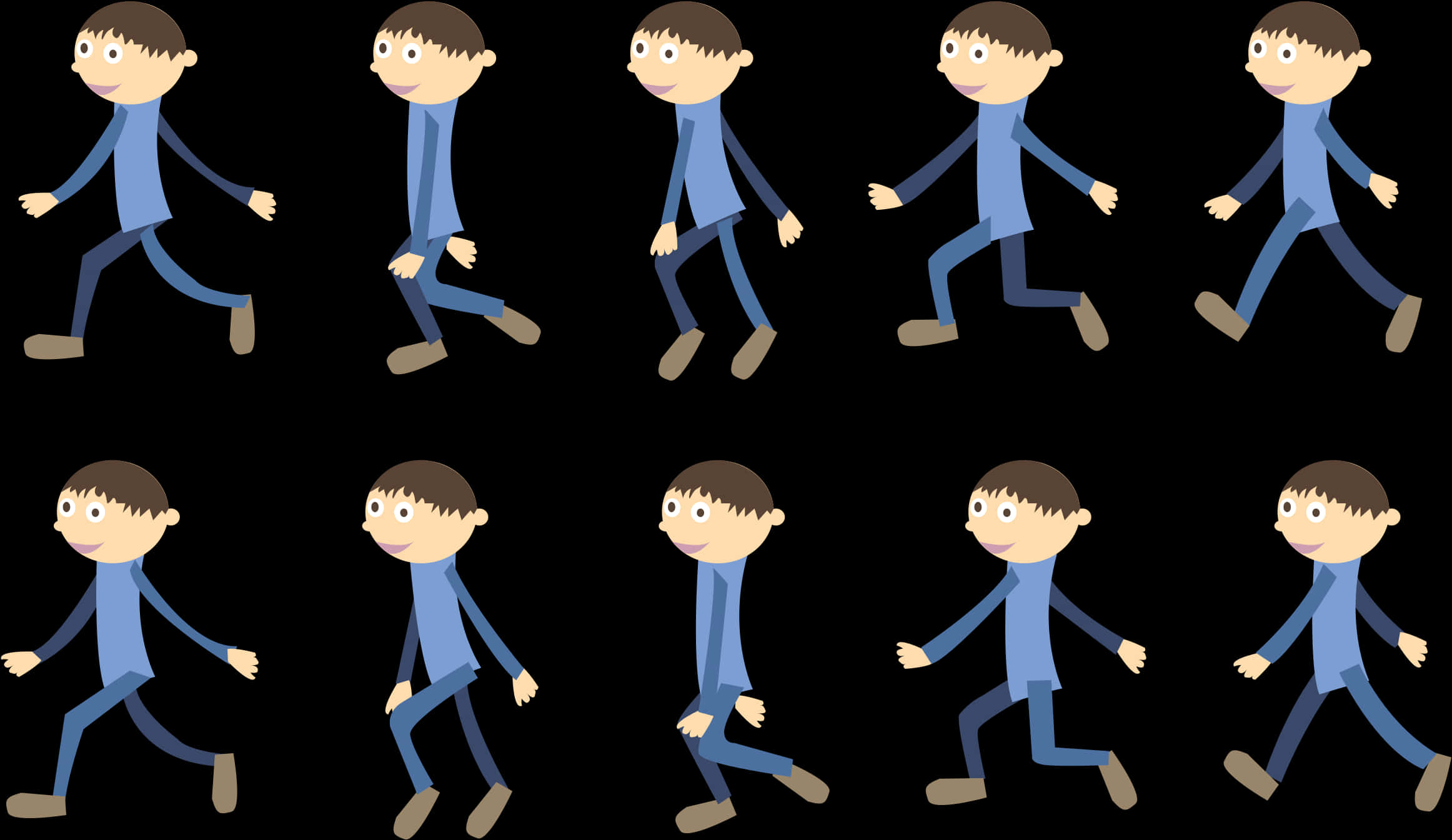 Animated_ Walking_ Sequence PNG