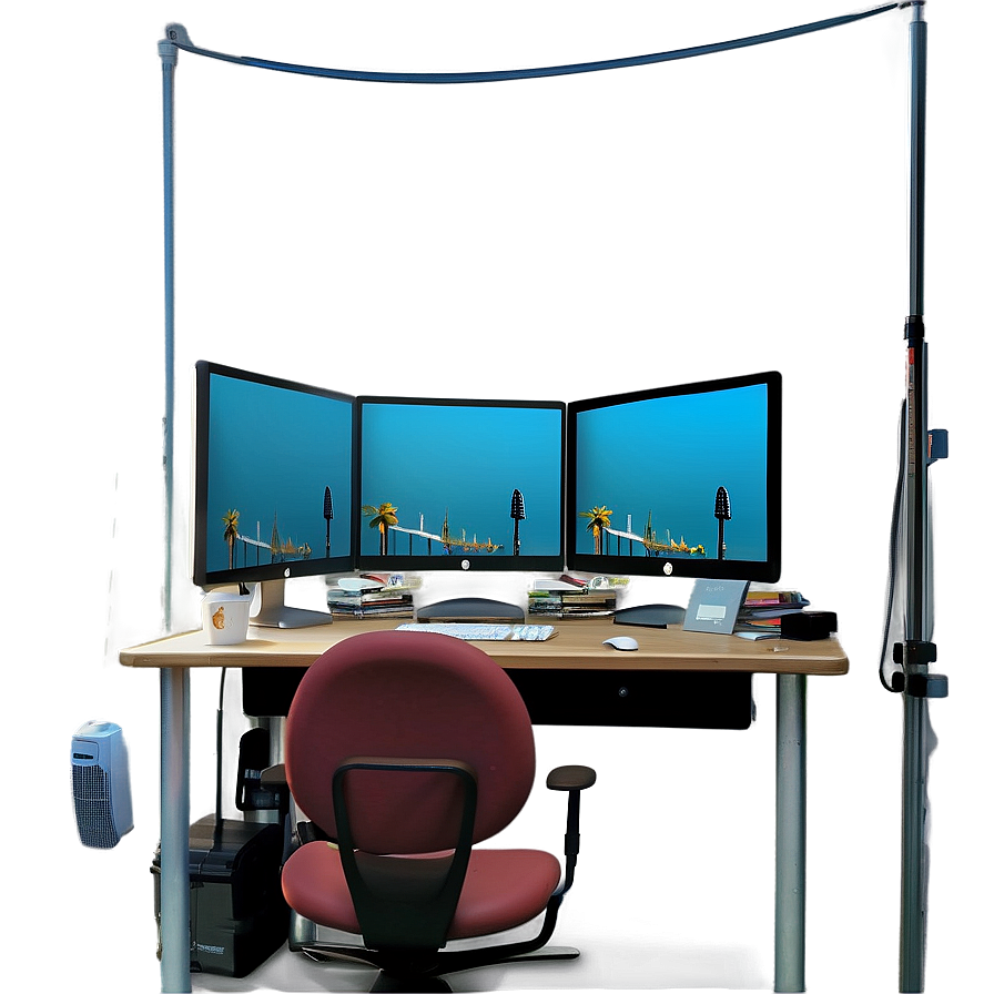 Animation Studio Workspace Png 06252024 PNG