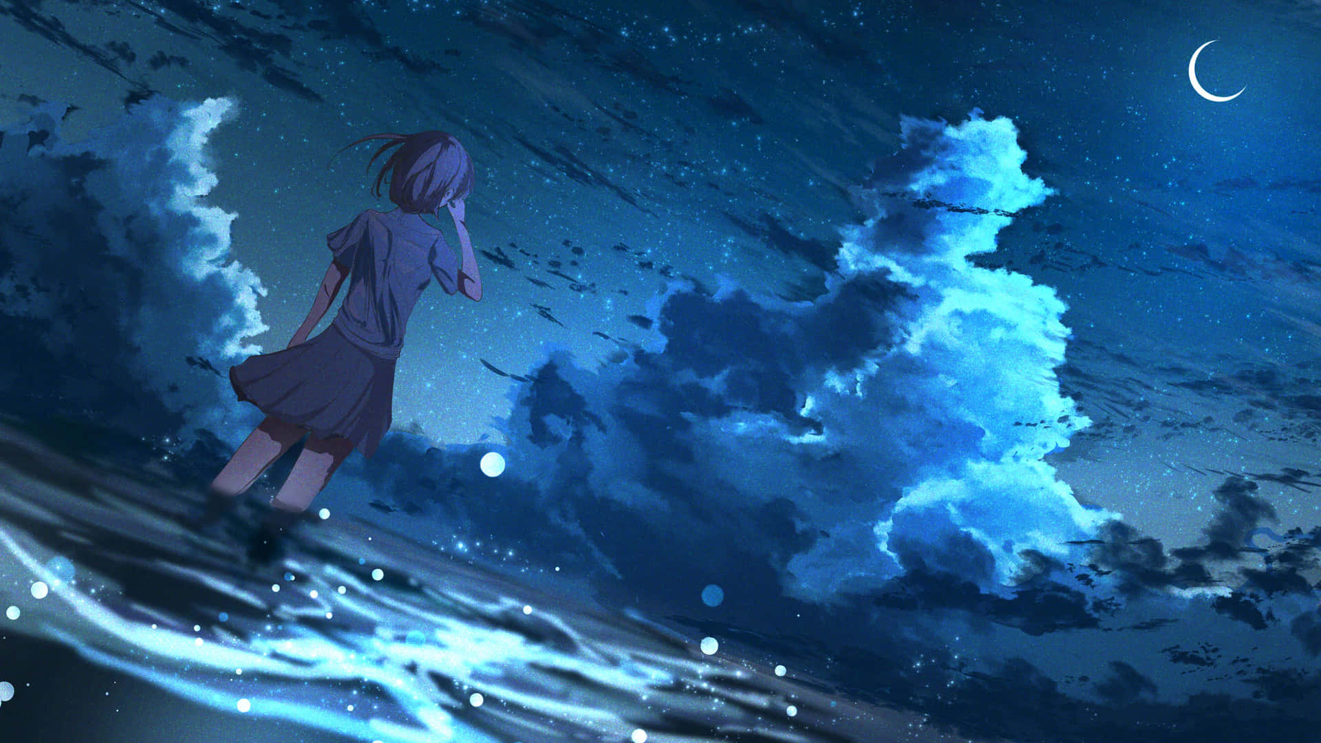 Genießeatemberaubende Animierte Visuelle Effekte Mit Anime 4k
