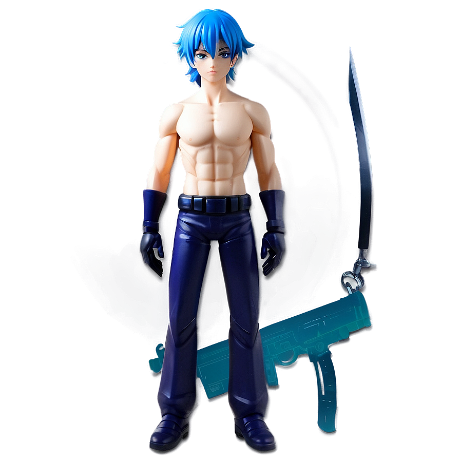 Anime Action Figure Png Ymw21 PNG